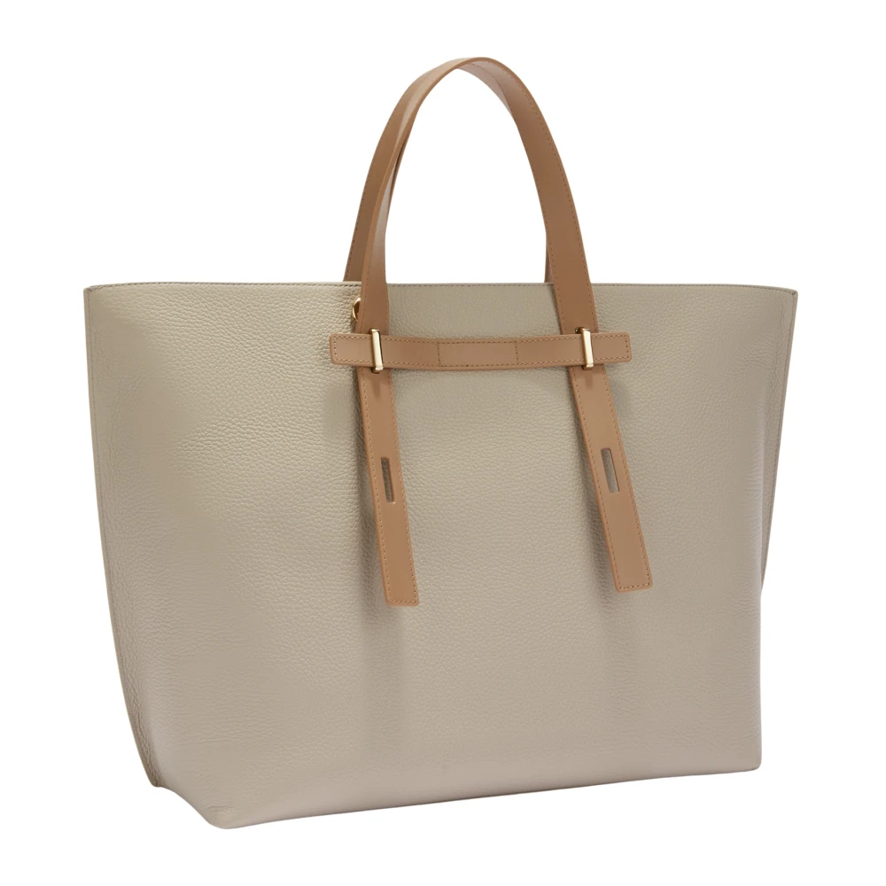 Furla Giove Tote L Beige Dames