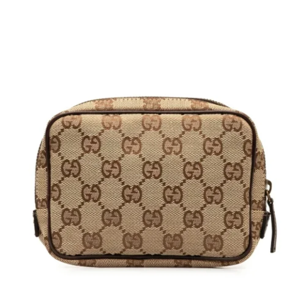 Gucci Vintage Pre-owned Leather gucci-bags Brown Dames
