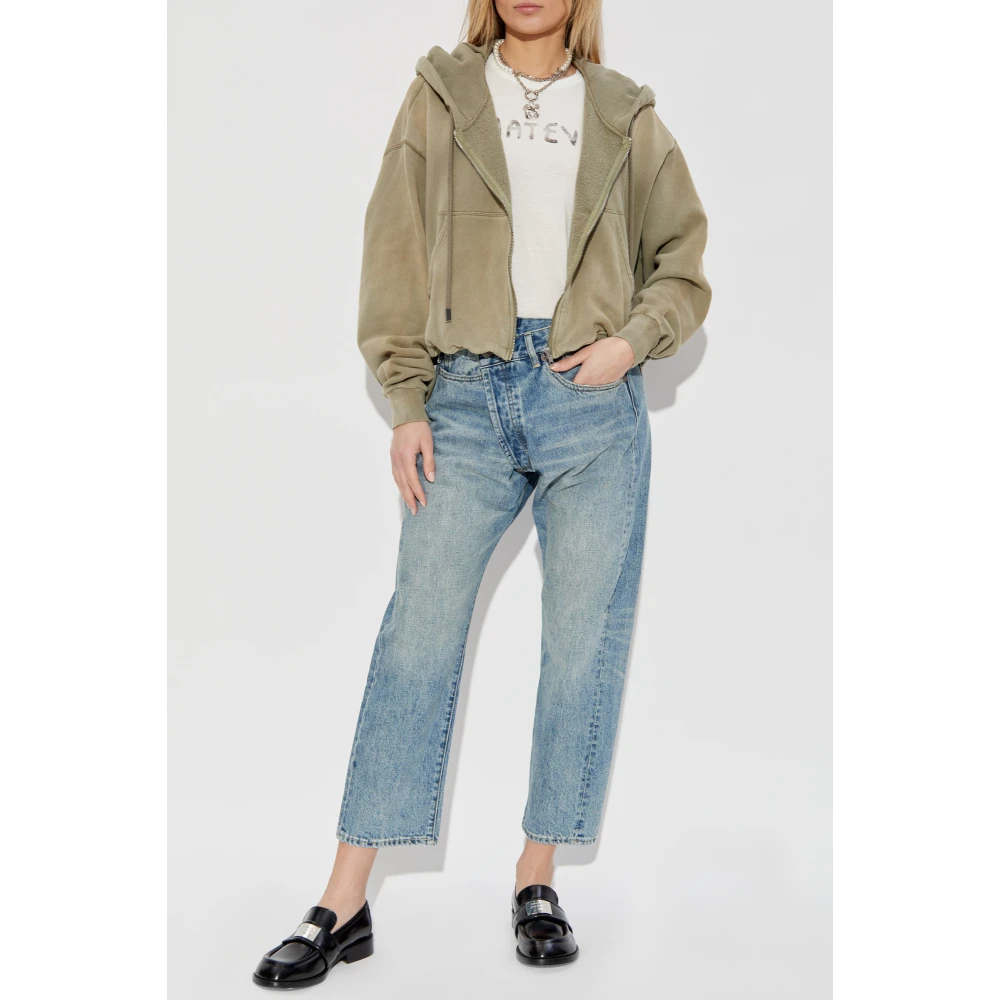 R13 Crossover Jeans Blue Dames