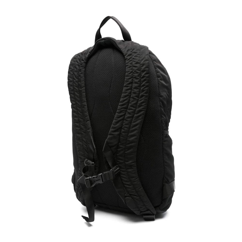 C.P. Company Zwarte Lens Rugzak Black Heren
