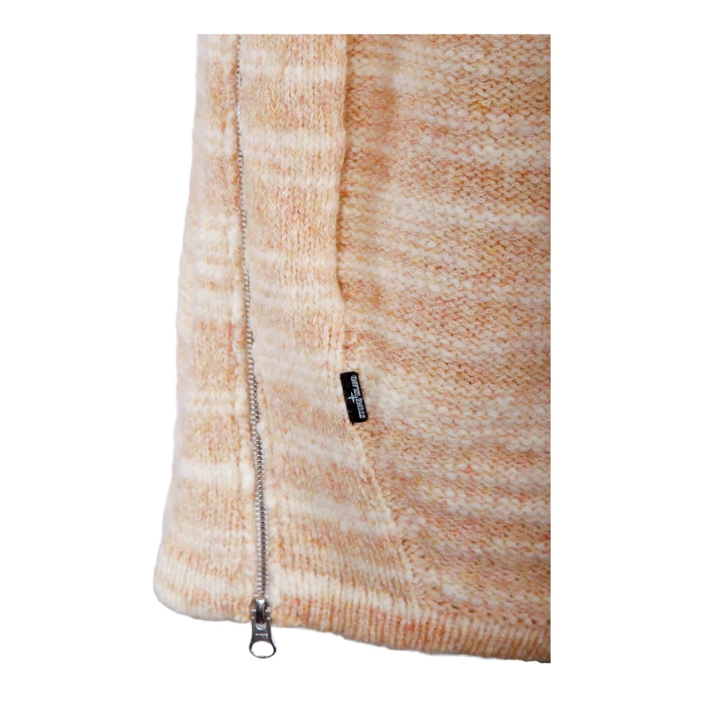 Stone Island Round-neck Knitwear Beige Heren