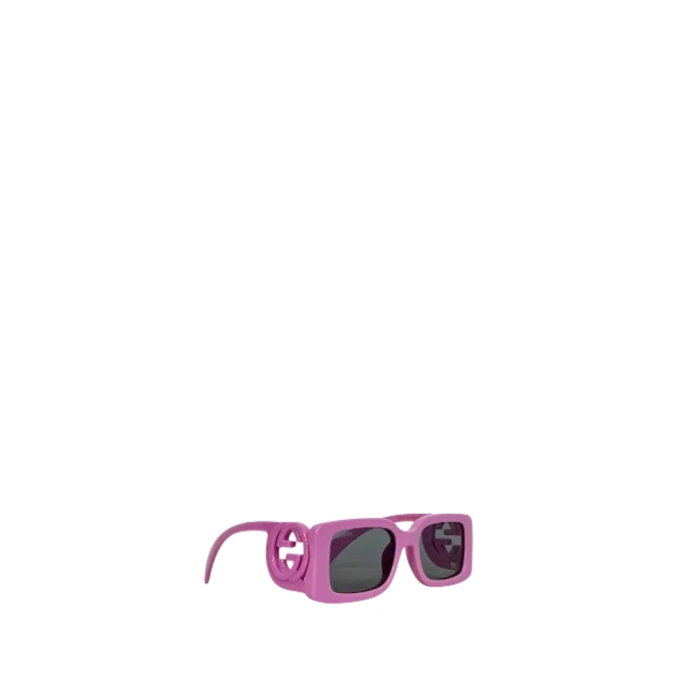 Gucci Vintage Pre-owned Fabric sunglasses Purple Dames