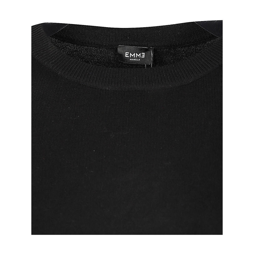 Marella Viscose Top Black Dames