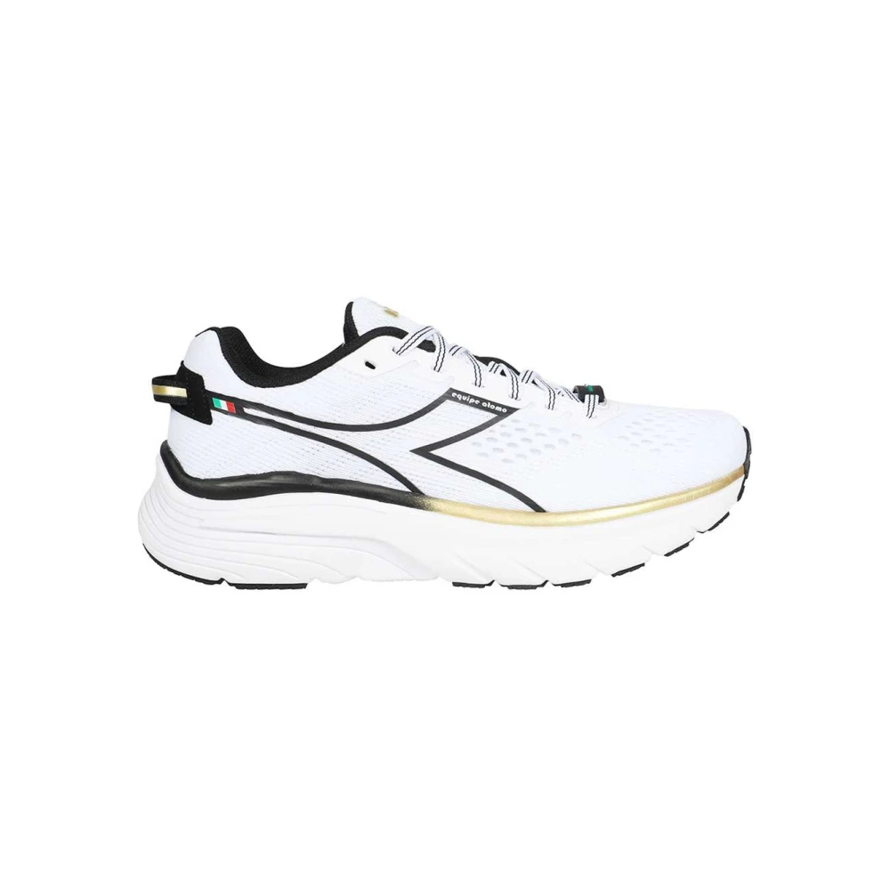 Diadora Nylon Low-Top Sneakers Heren Schoenen Wit