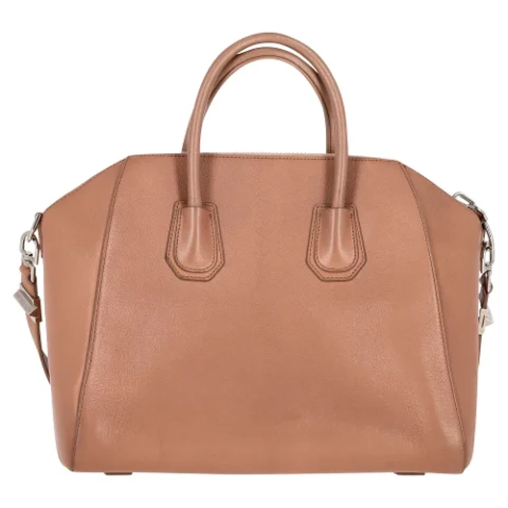 Givenchy Pre-owned Leather handbags Beige Dames
