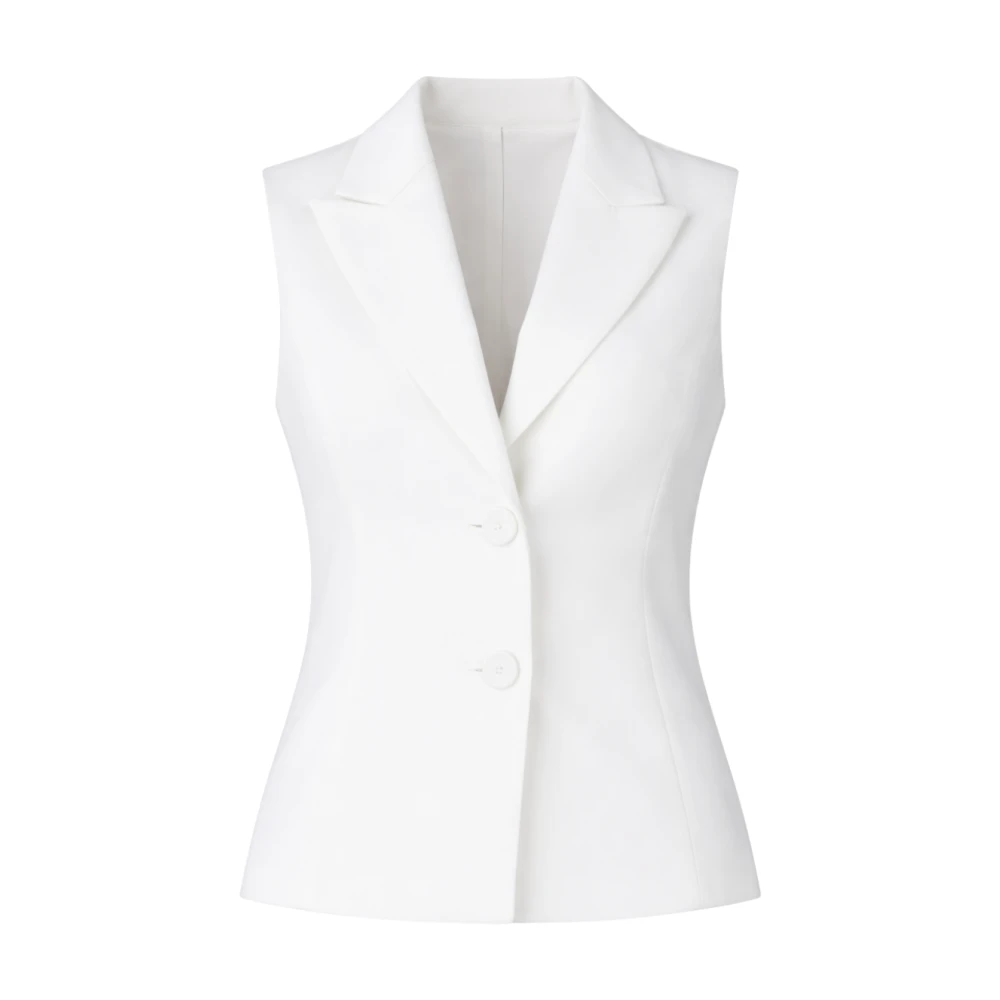Pinko Women's White Blazers - Blazers - L - Jackets