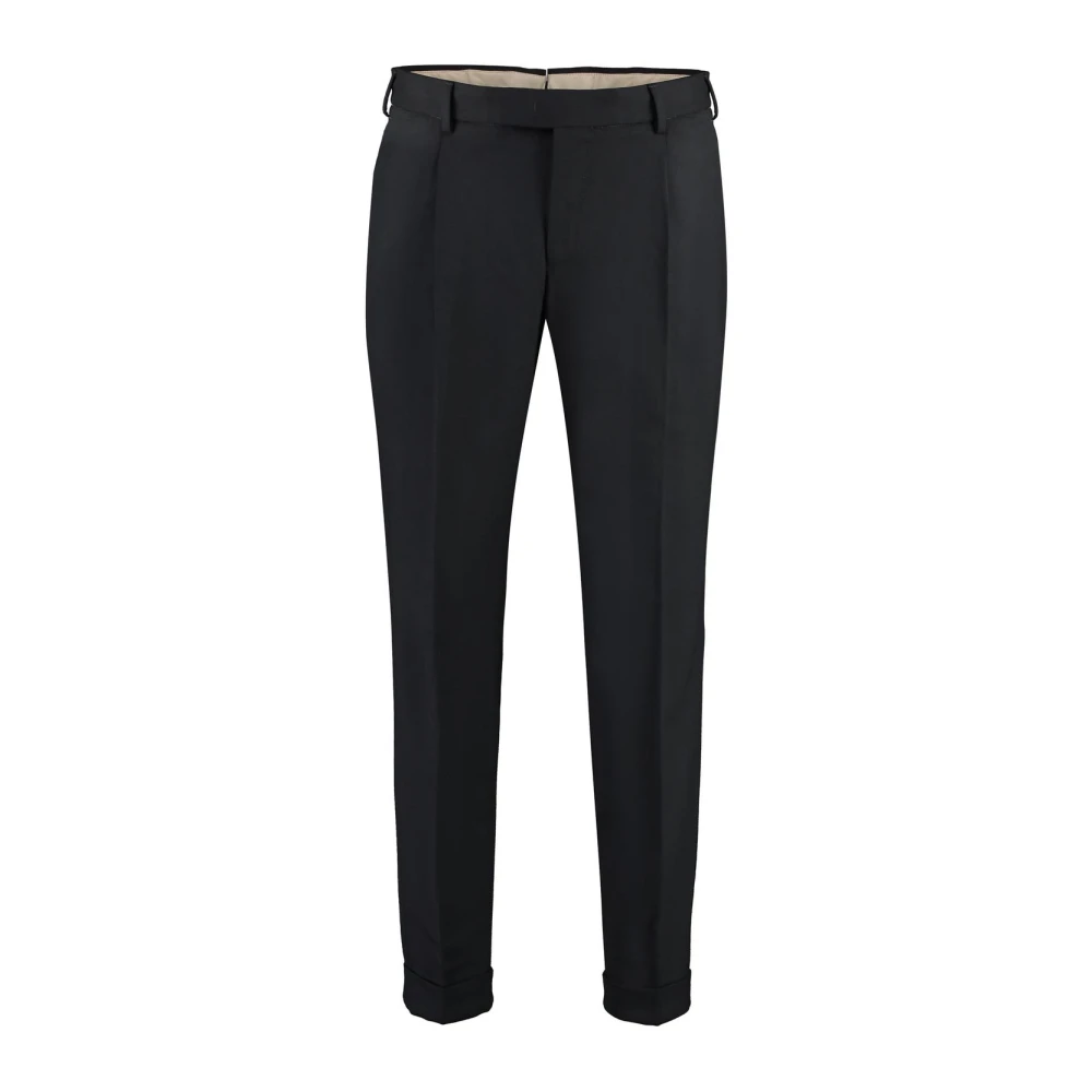 Pt01 Black Tailored Trousers - Male - Suit Trousers - 2XL - Trousers