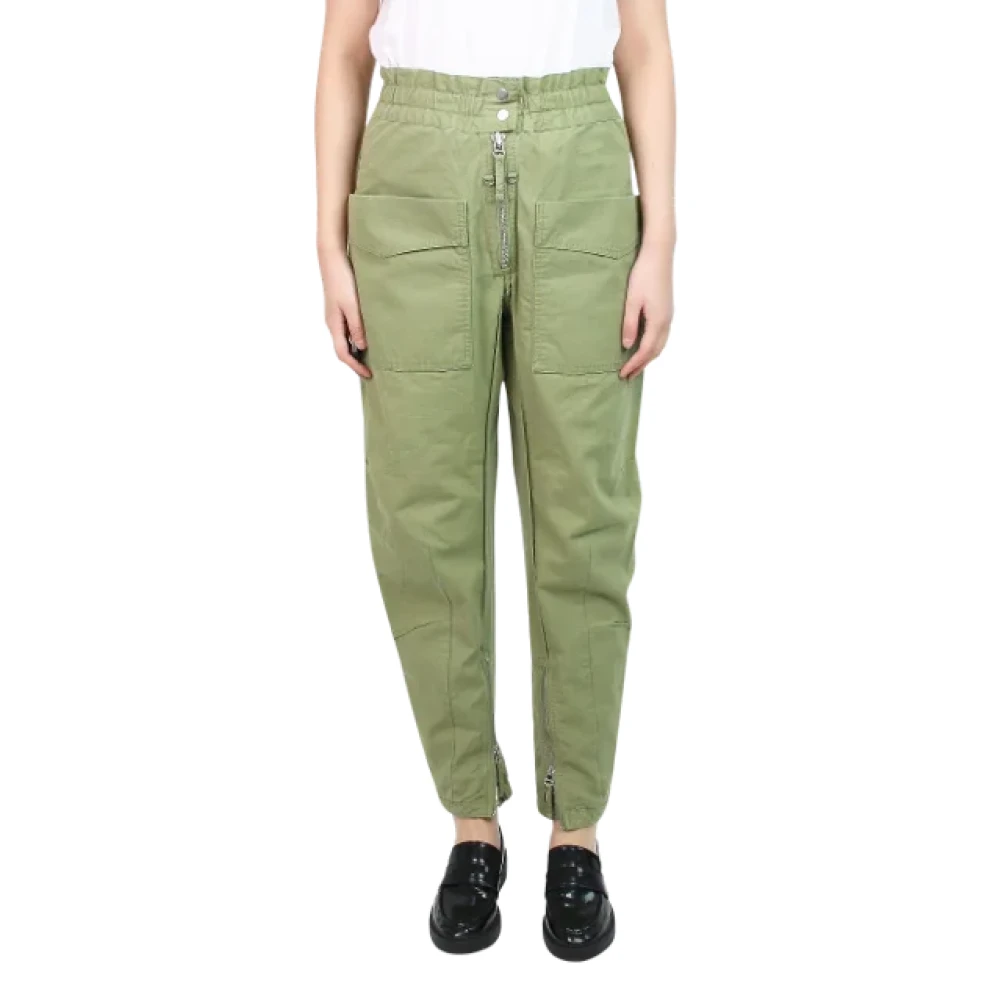 Isabel Marant Pre-owned Cotton bottoms Green Dames
