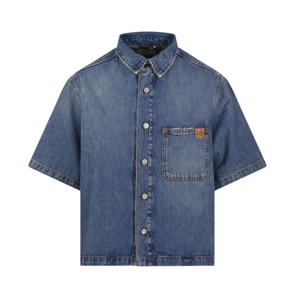 Haikure Blauwe Olijfshirt Ionische Stijl Blue Dames