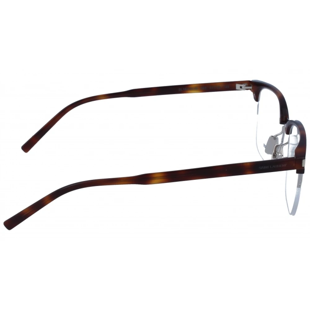 Saint Laurent Brillen op sterkte Brown Unisex
