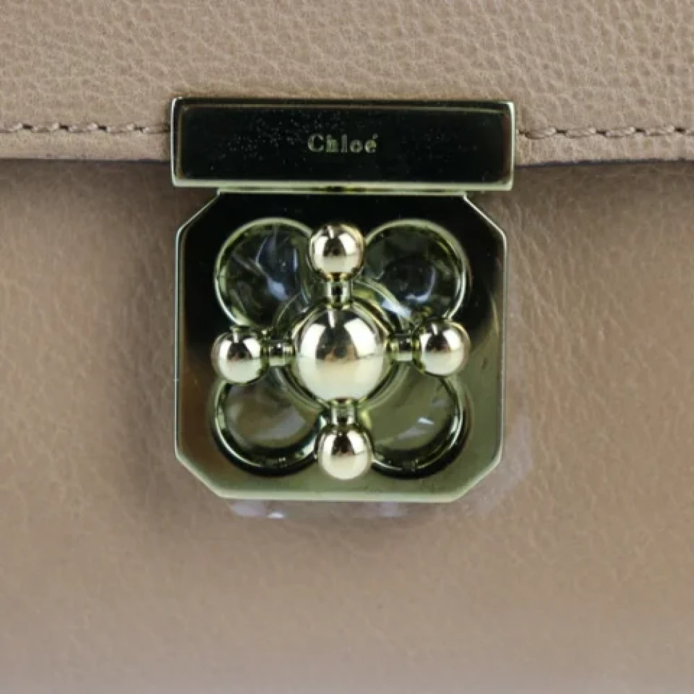 Chloé Pre-owned Leather wallets Brown Unisex