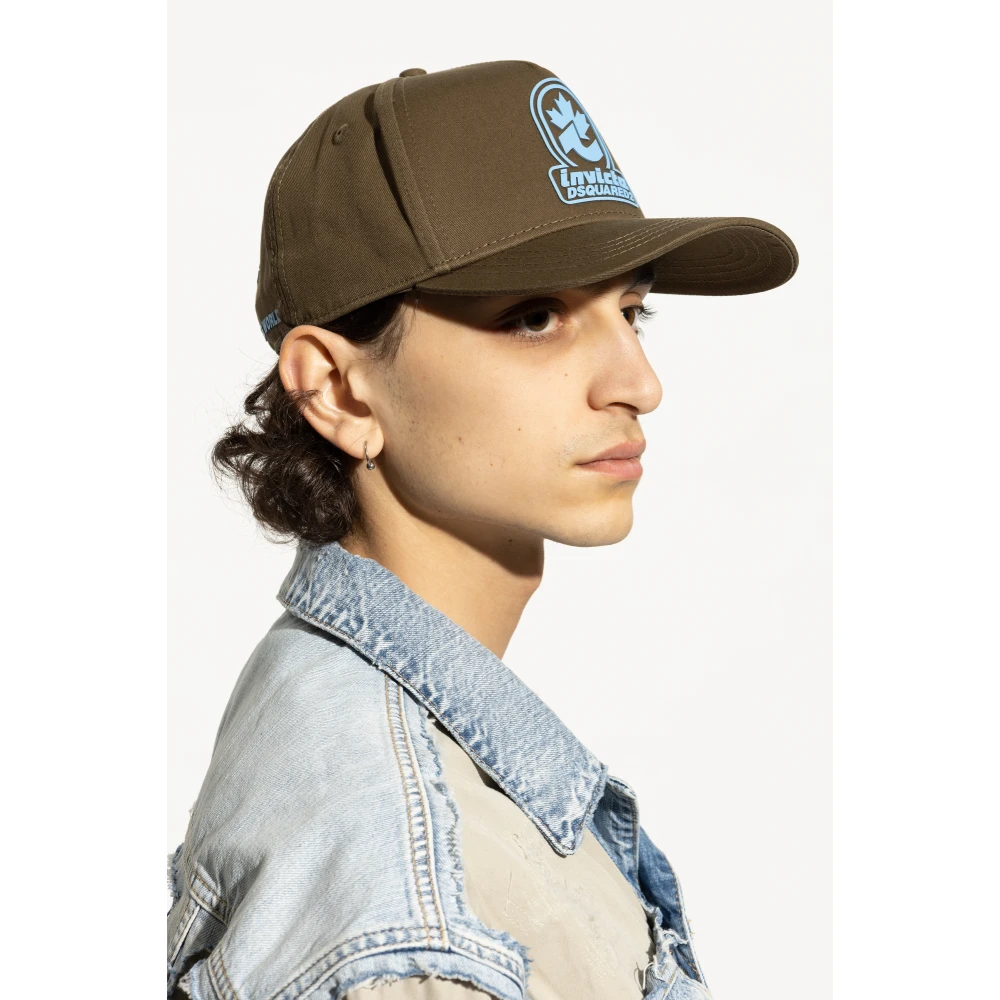 Dsquared2 Capsule cap 'Invicta' Green Heren