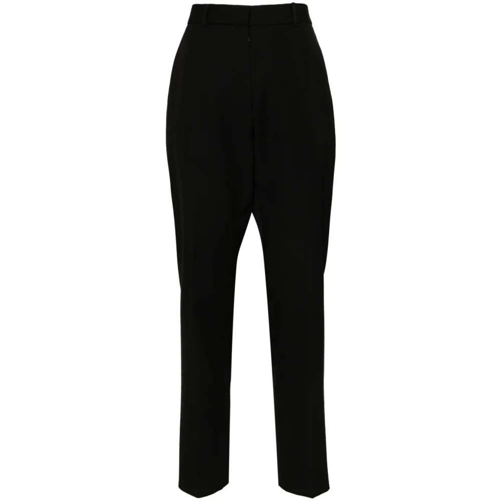 Lanvin Donna Nero - Pantaloni A Sigaretta - Trousers - Xs