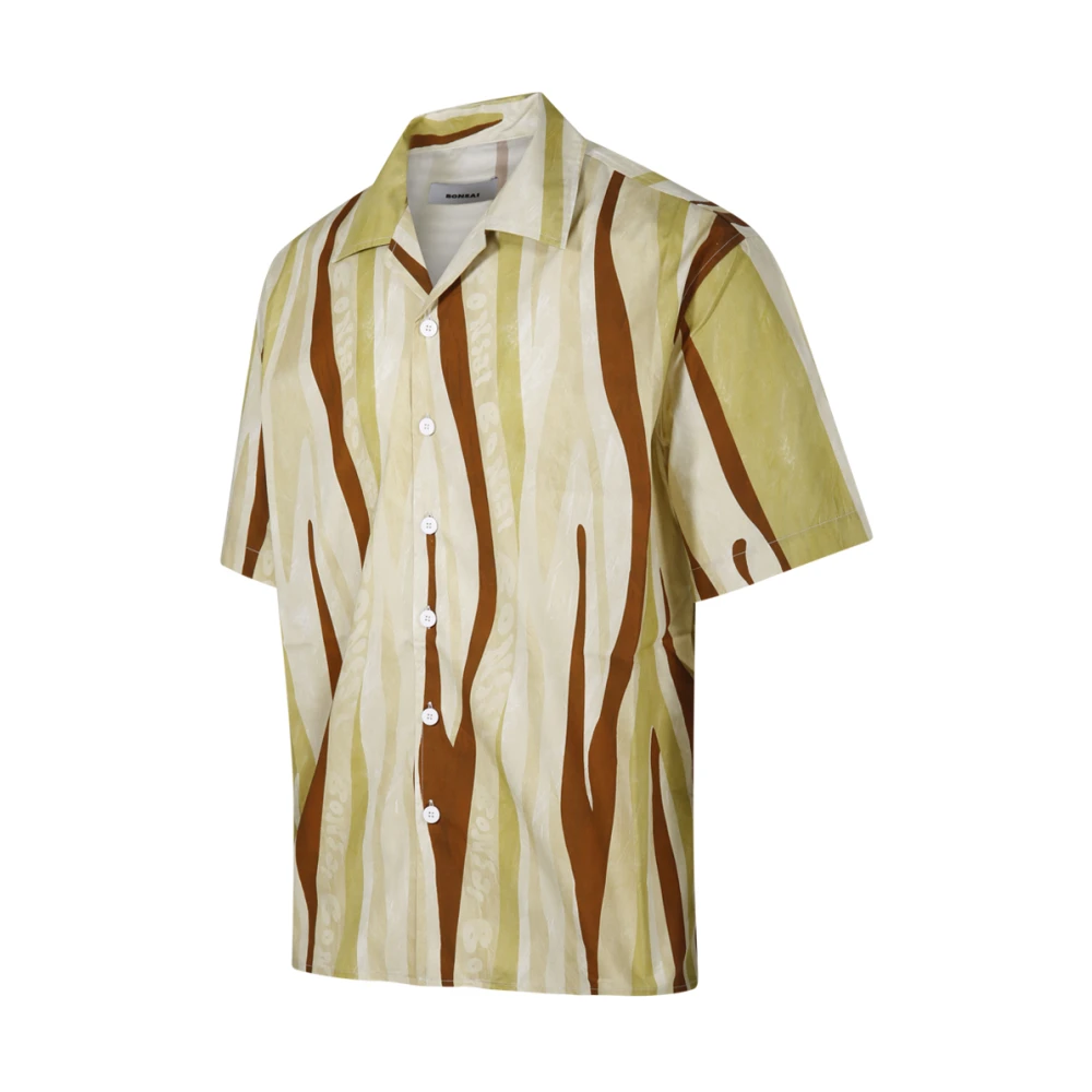 Bonsai Bowling Shirt Collectie Oversized Fit Multicolor Heren