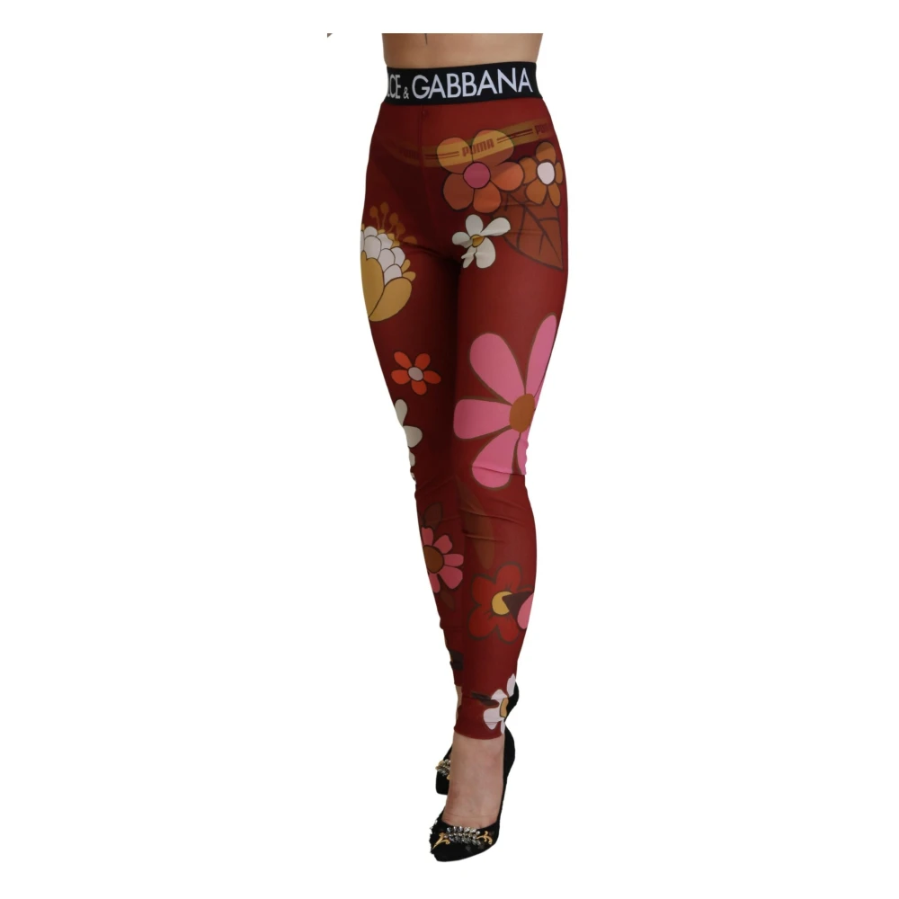 Dolce & Gabbana Leggings Red Dames