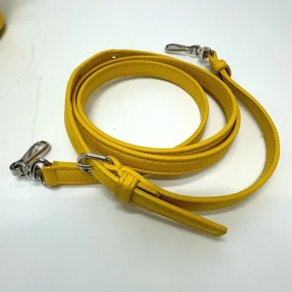 Balenciaga Vintage Pre-owned Leather balenciaga-bags Yellow Dames