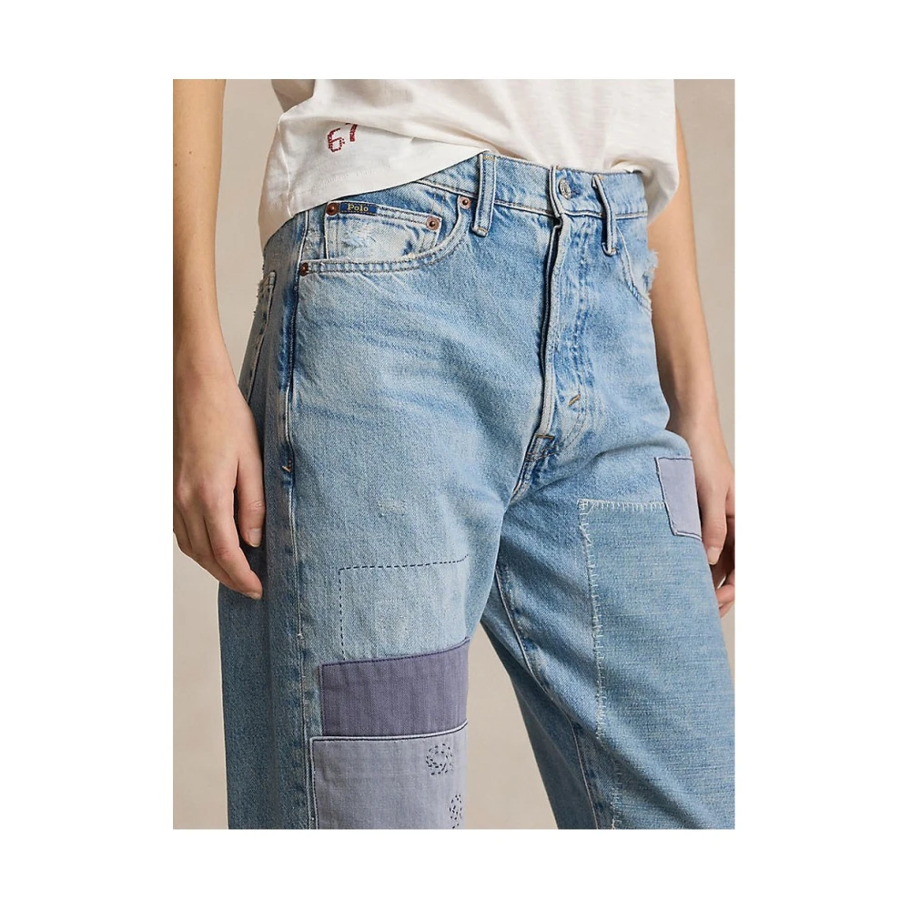 Ralph Lauren Stijlvolle Denim Jeans voor Mannen Blue Dames