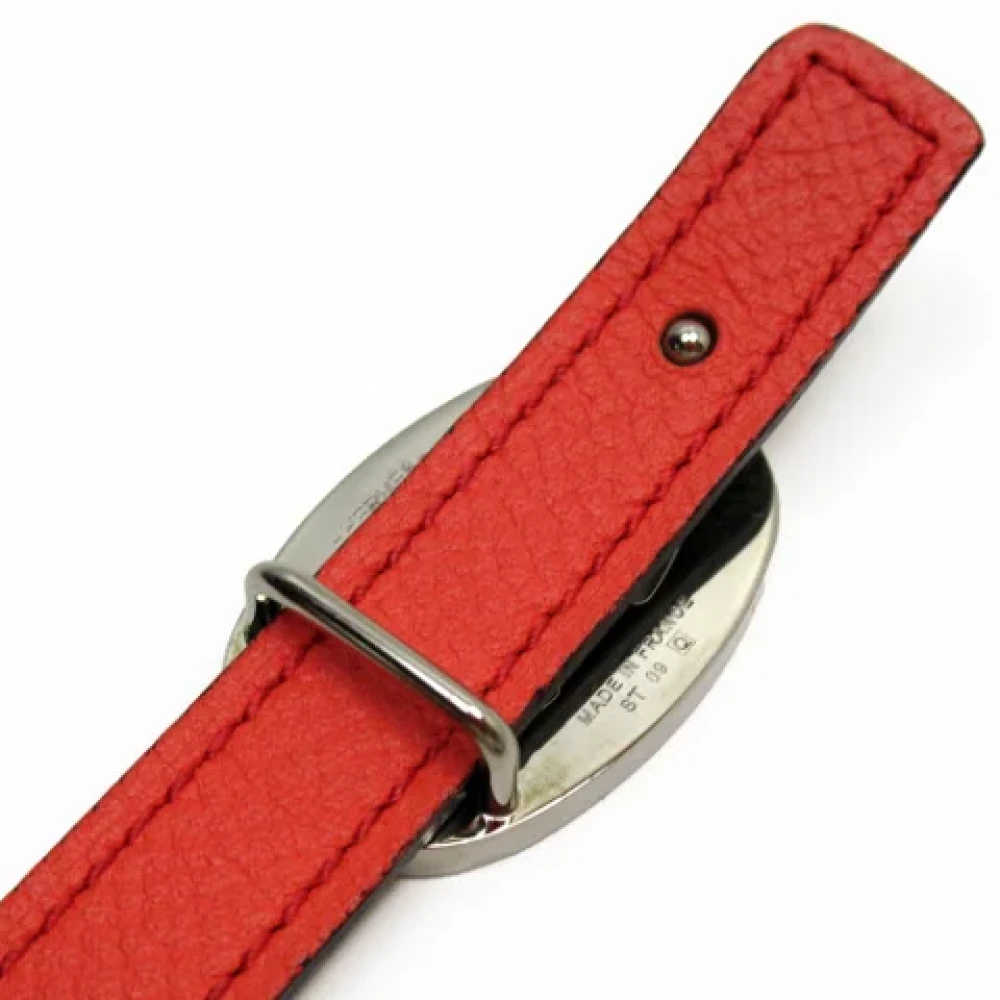 Hermès Vintage Pre-owned Leather belts Black Dames