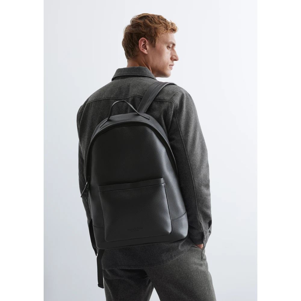Marc O'Polo Rugzak medium Black Heren