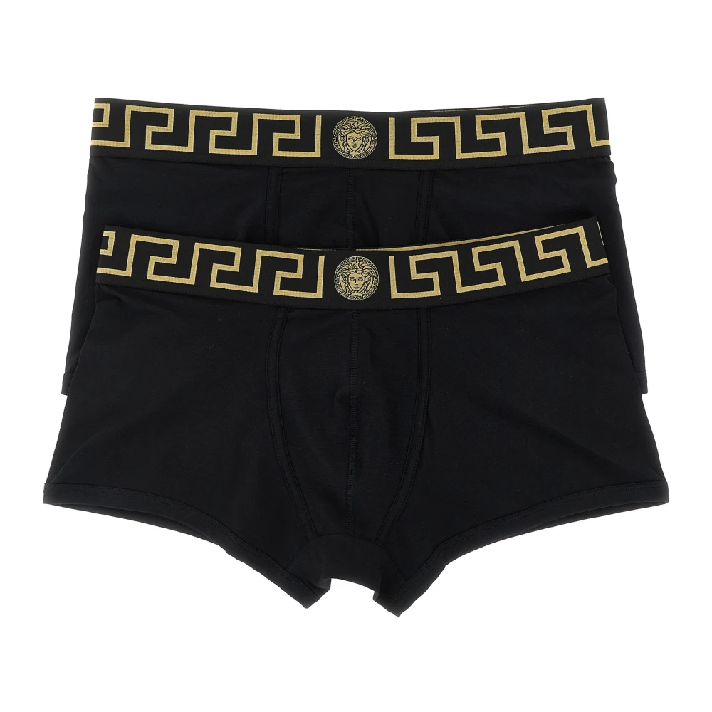 Versace Herren Schwarz Unterwäsche, K, Xlgröße: