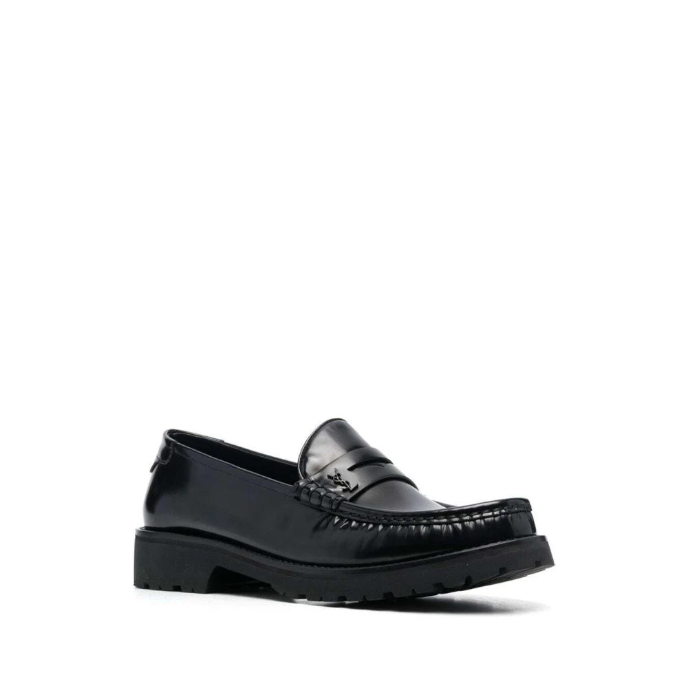 Saint Laurent Klassieke Nero Loafer Moccasins Black Heren