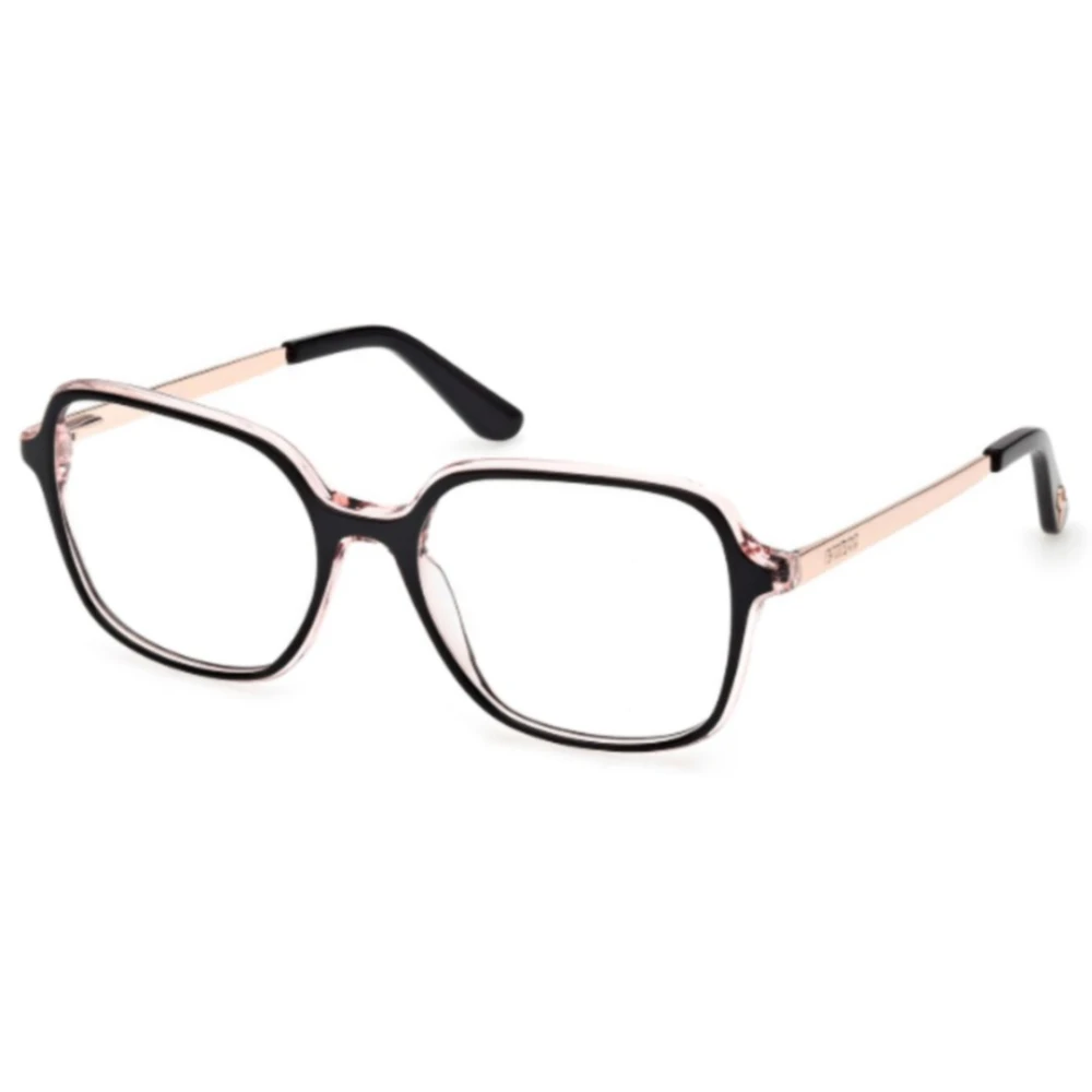 Guess Unisex Black Glasses, 55 Mm, Optical Frame