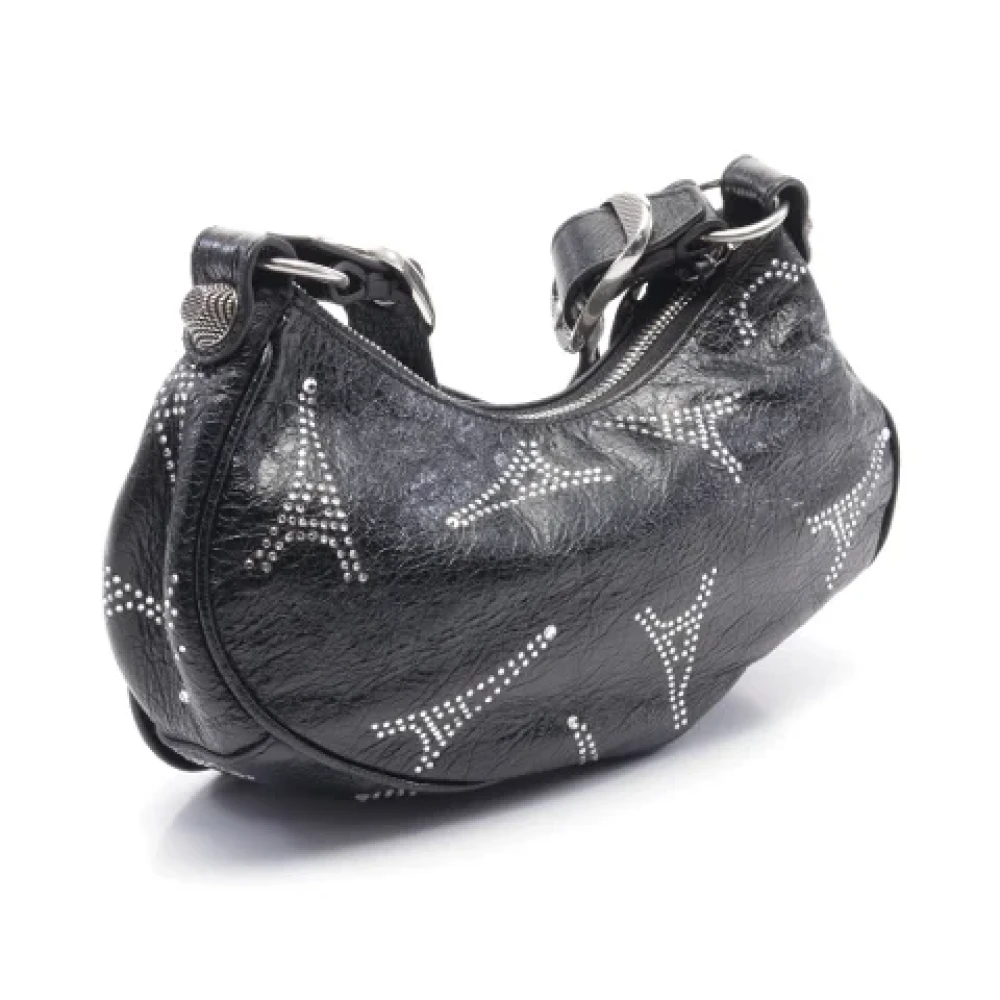 Balenciaga Vintage Pre-owned Leather balenciaga-bags Black Dames
