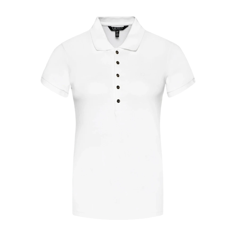 Ralph Lauren Donna Bianco Top, M, New,