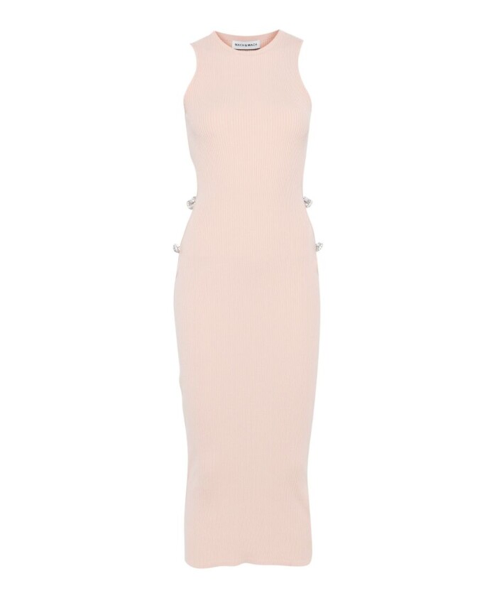 beige-cut-out-crew-neck-dress