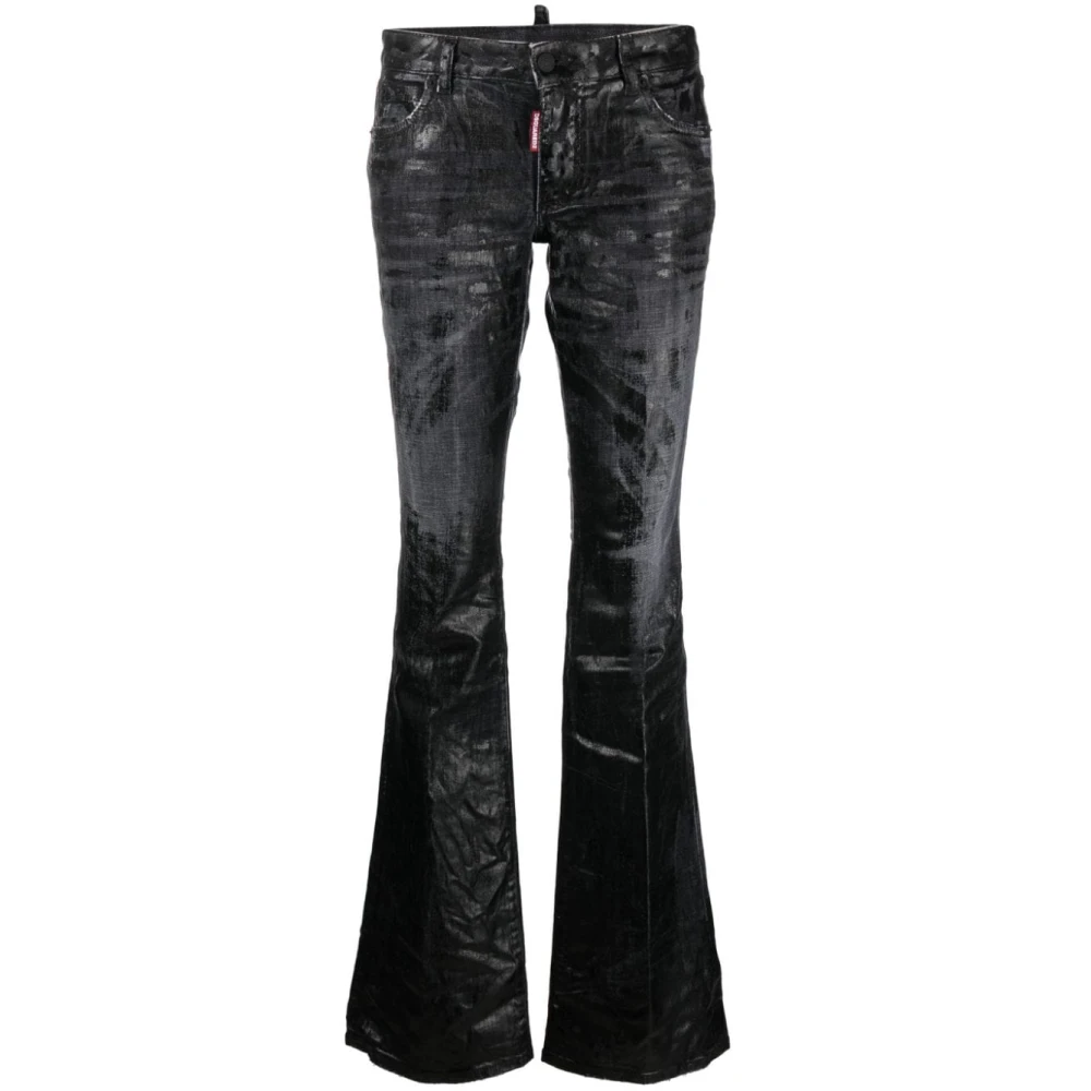 Dsquared2 Flared Jeans Black Dames