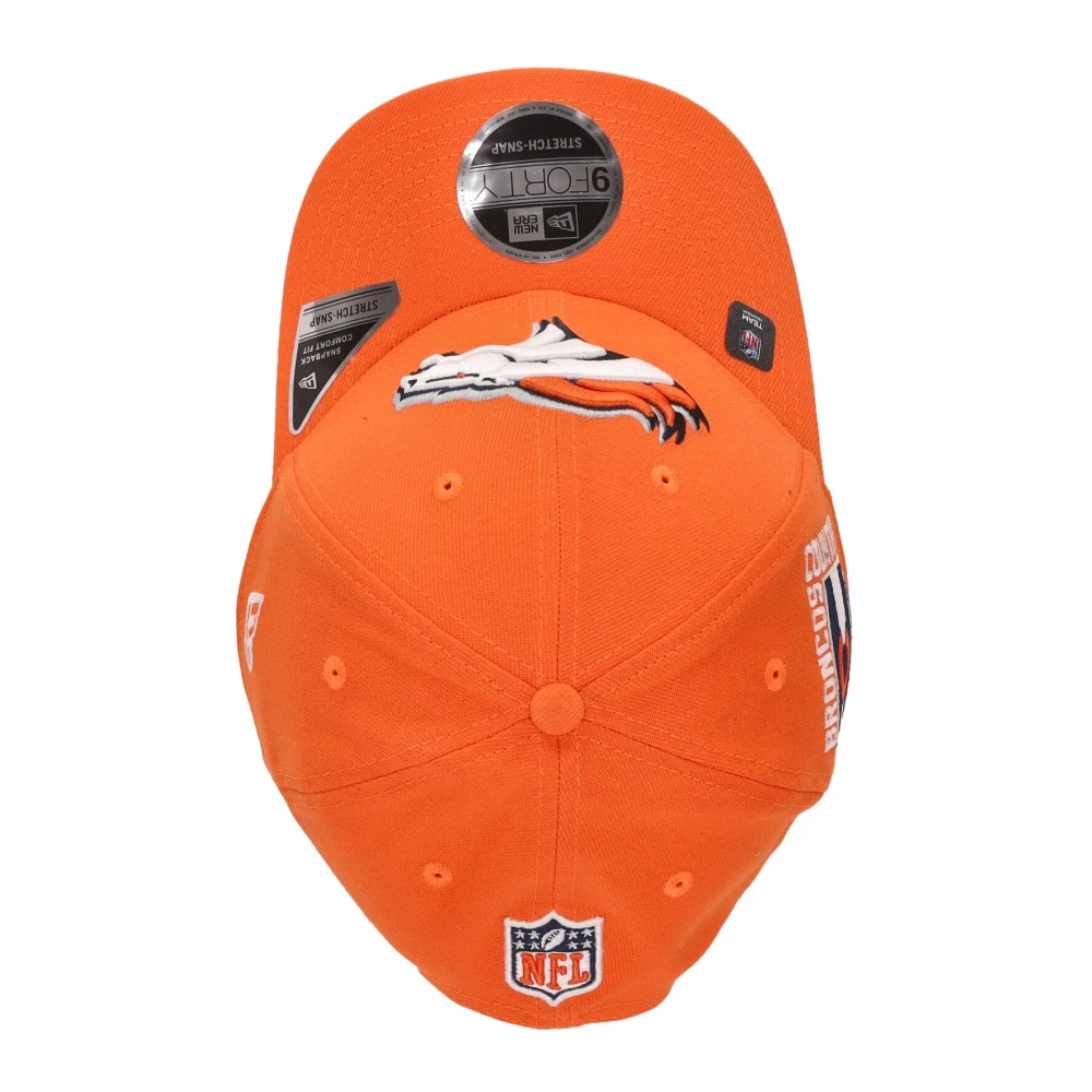 new era Gebogen Klep Hoed NFL Draft Denver Broncos Orange Heren