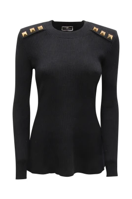 Maglia a coste stretch