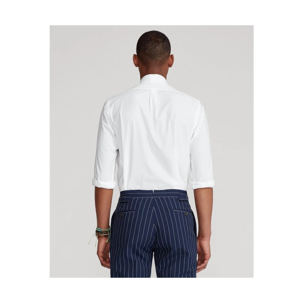 Ralph Lauren Klassiek overhemd White Heren