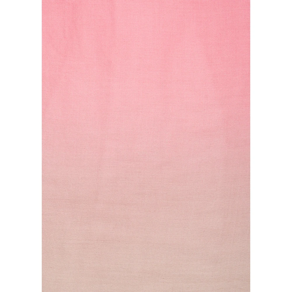 Kiton Silky Scarves Pink Dames