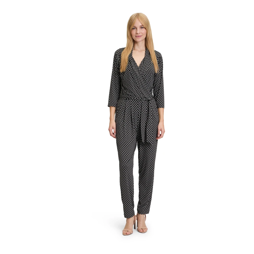 Betty Barclay Stijlvolle Jumpsuit met Zakken Black Dames