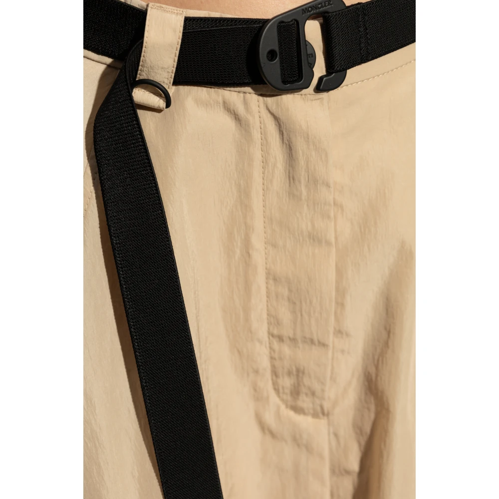 Moncler Rok met darts Beige Dames
