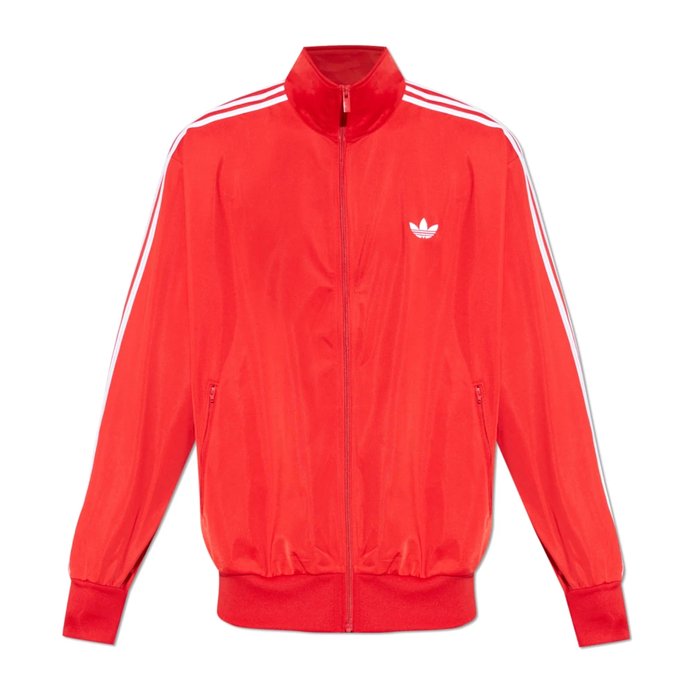 Adidas Originals Mannelijk Rood Hoodies & Sweatvesten Heren, 2XL, Polyester, Firebird Track Top