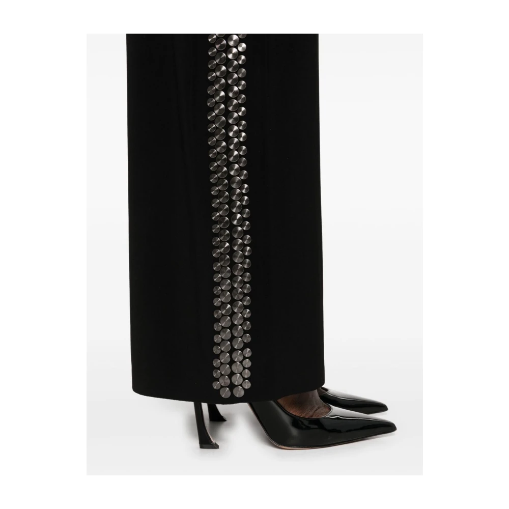 Norma Kamali Zwarte Mouwloze Ronde Hals Jurk Black Dames
