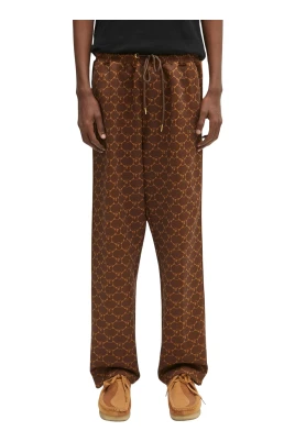 College Monogram Sweatpants med avslappnad passform