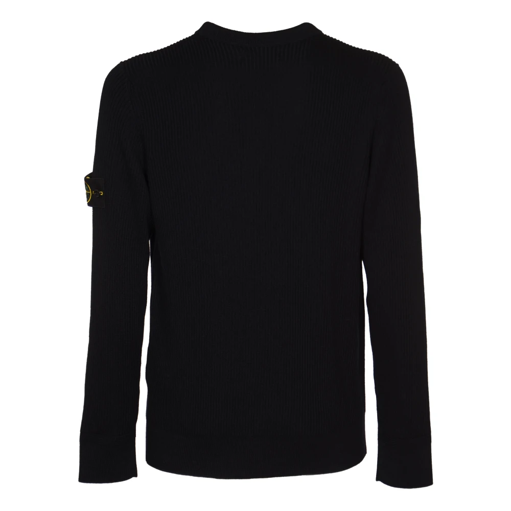 Stone Island Blauwe Sweater Maglia RWS Blue Heren