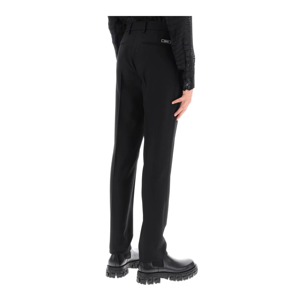 Versace Denim Broek Black Heren