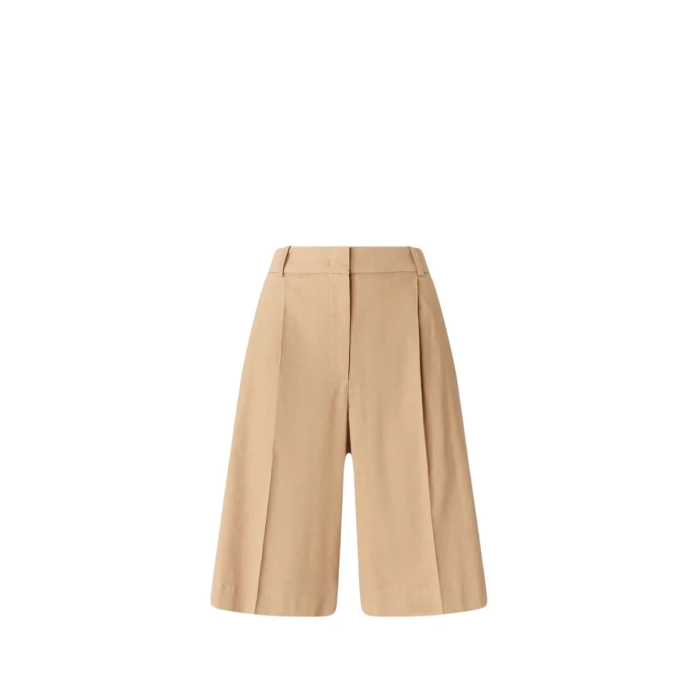 Pinko Women's Beige Bryana Bermuda Shorts - Bermudas - S - Shorts