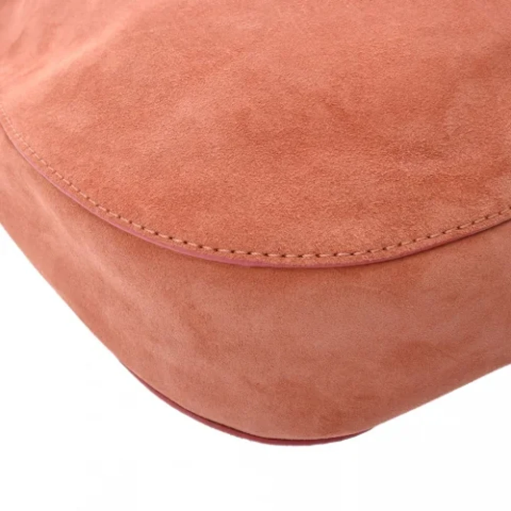 Jimmy Choo Pre-owned Suede shoulder-bags Pink Dames