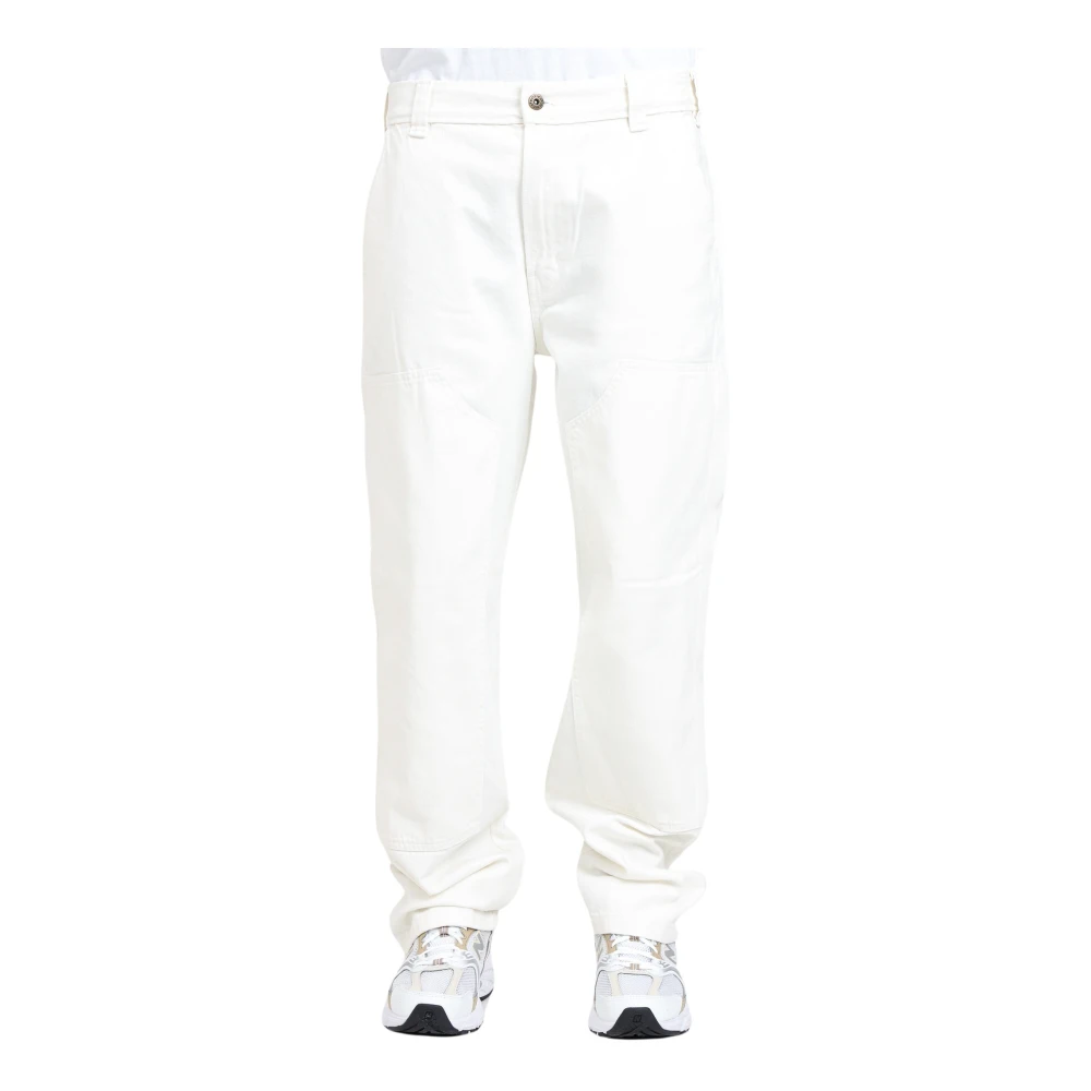 Dickies Straight Jeans White Heren