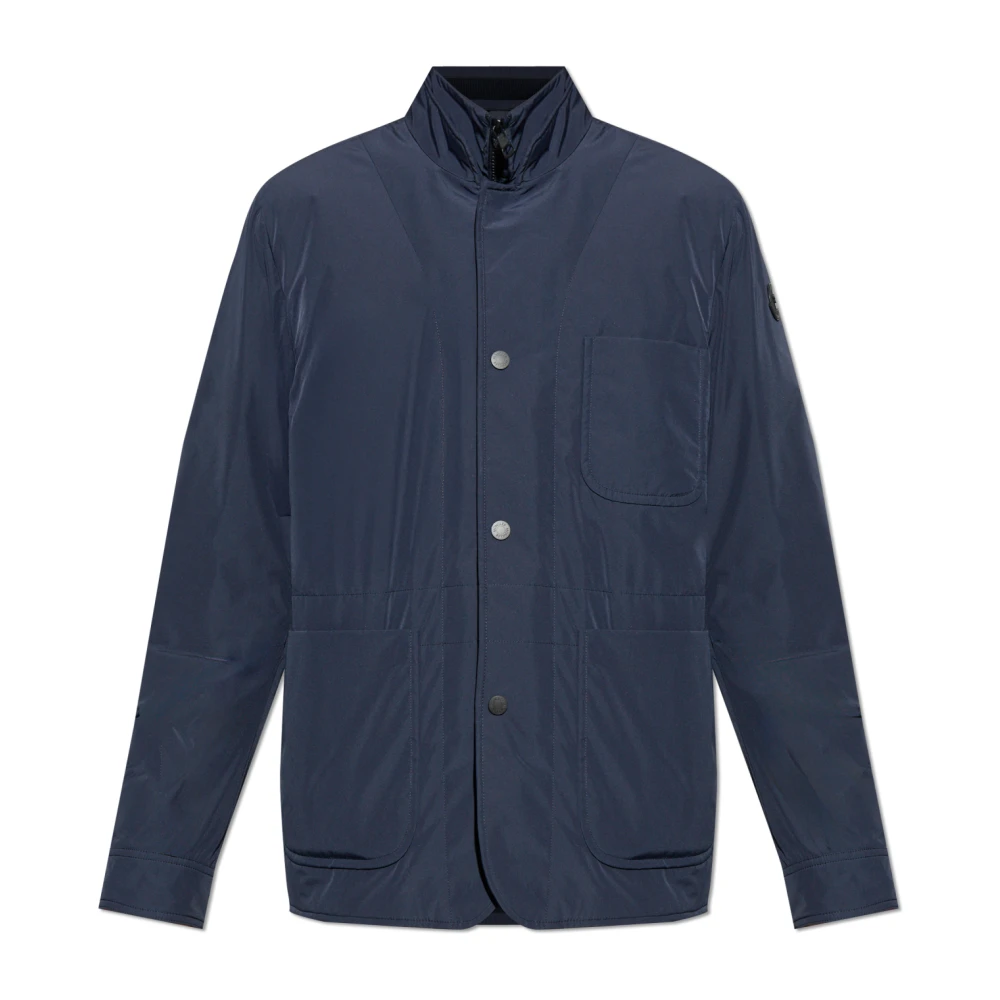 Moncler Men's Blue Light Jackets, 3XL, Jacket Brieuc