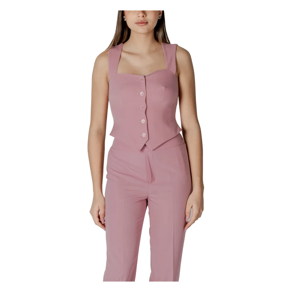 Liu Jo - Jackets > Vests - Pink - Liu Jo - Modalova