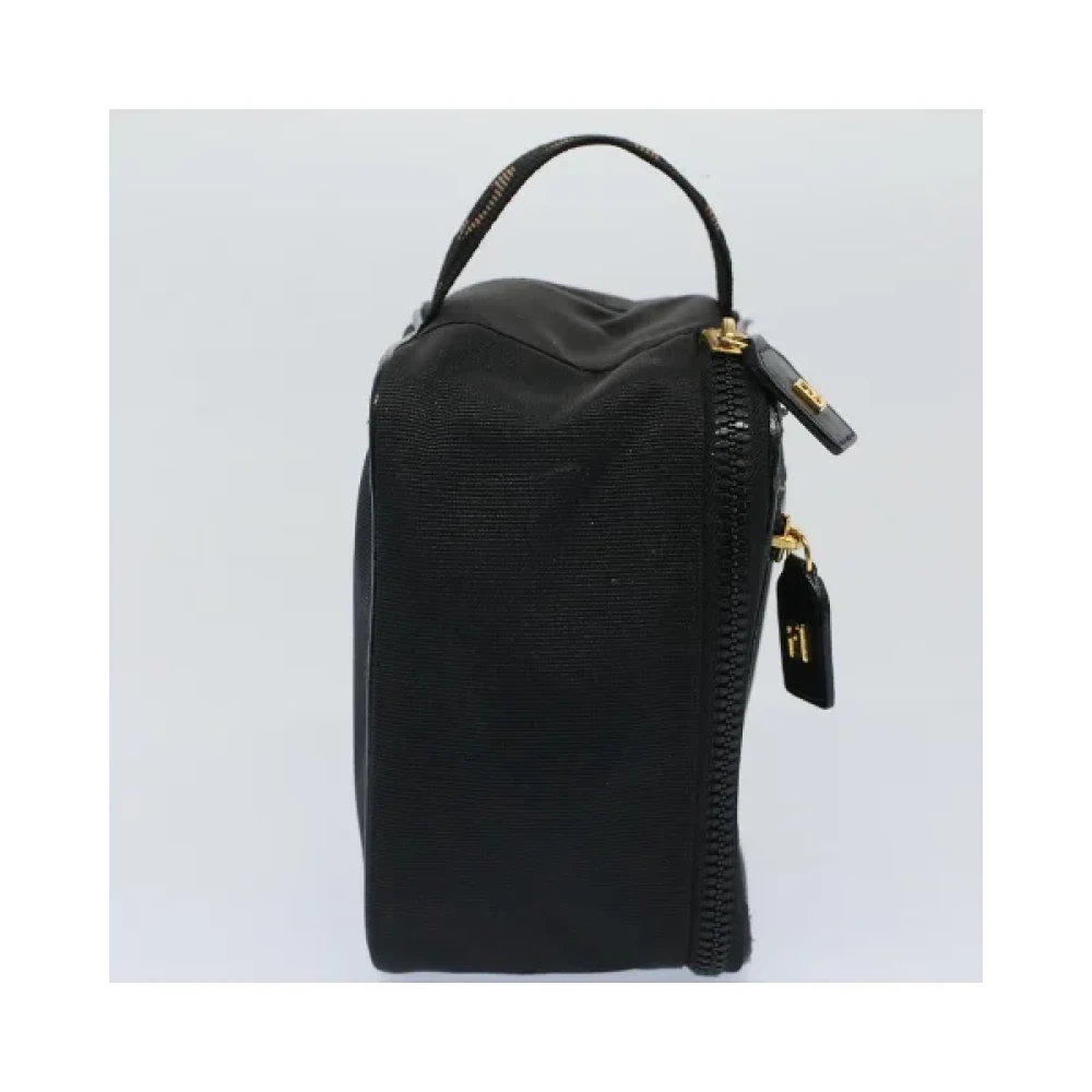 Fendi Vintage Pre-owned Polyester fendi-bags Black Dames