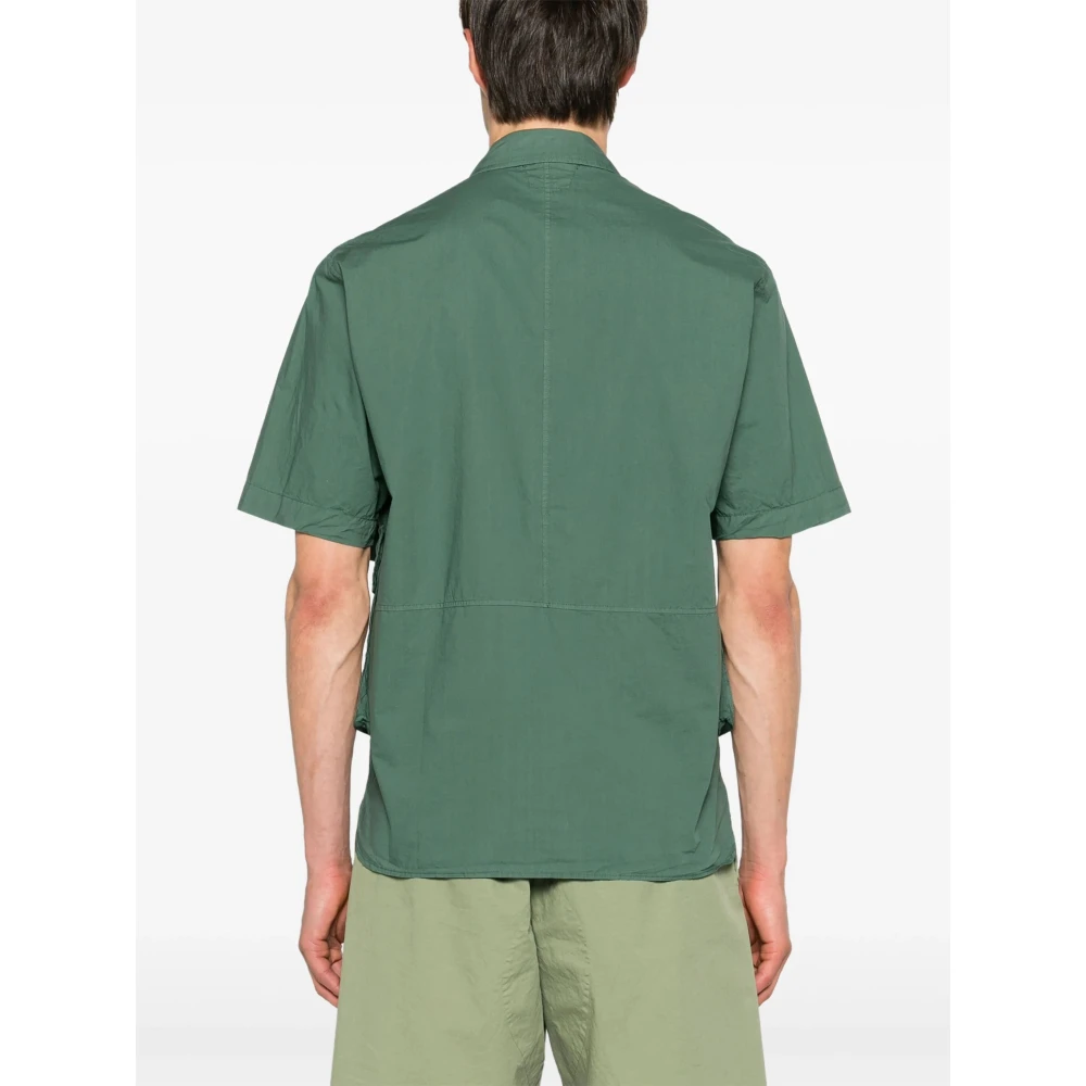 C.P. Company Short Sleeve Shirts Green Heren