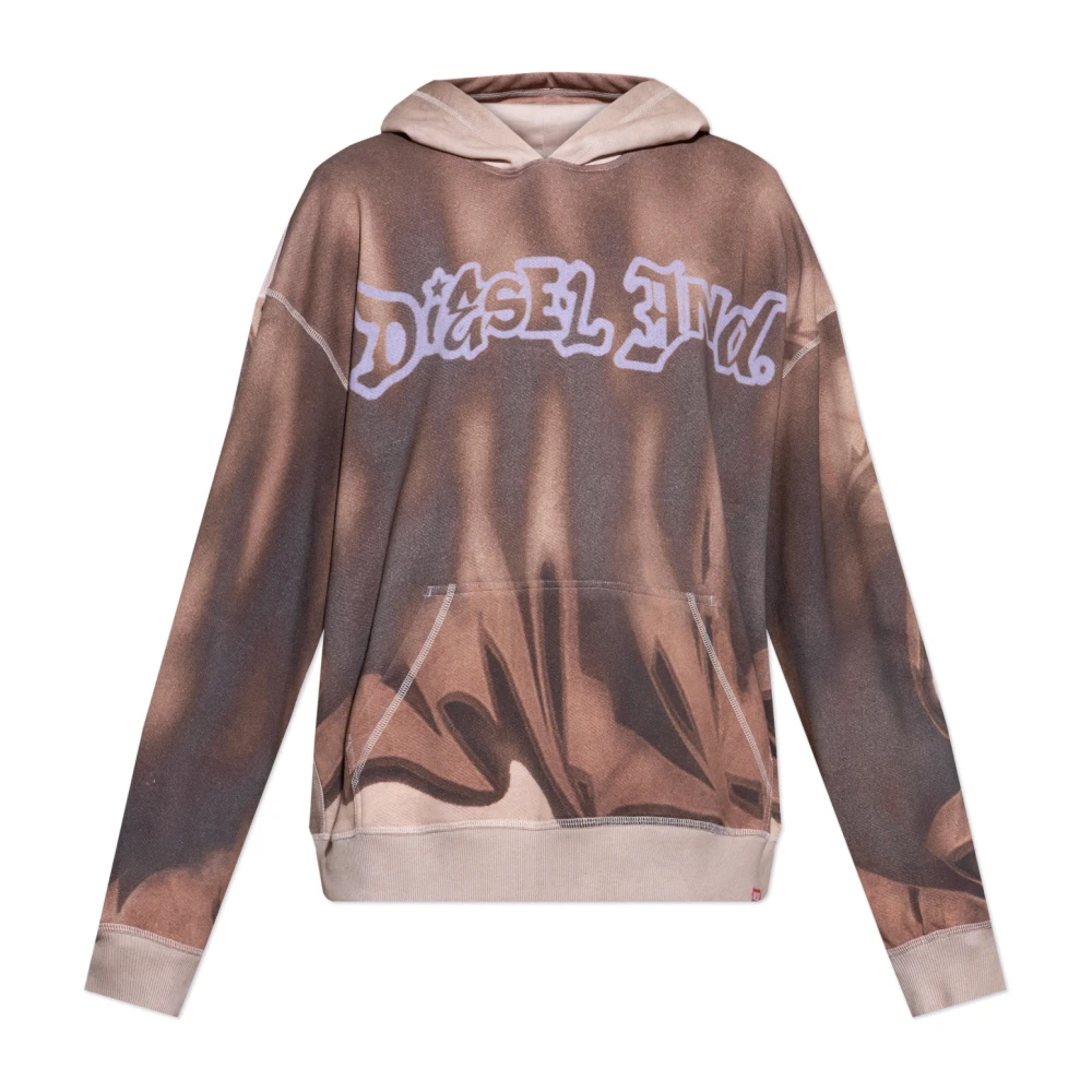 Diesel Uomo Marrone Felpe, M, New,