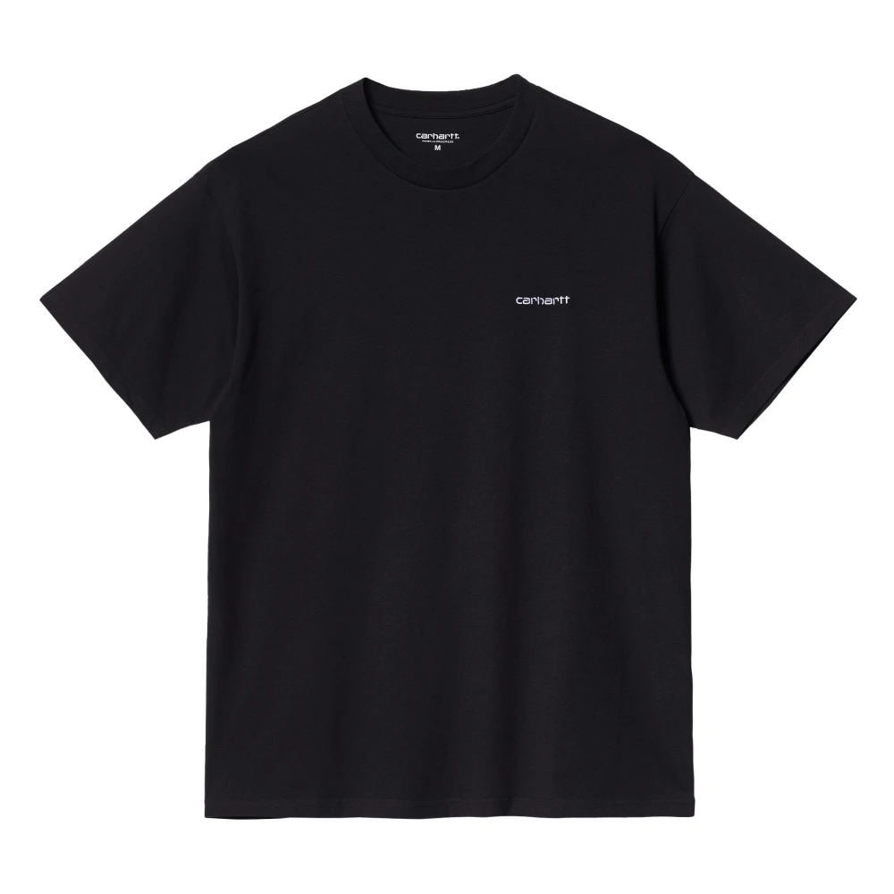 Carhartt WIP Script Embroidery T-Shirt Black Heren